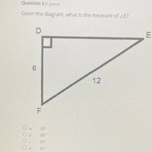 What’s the measure of E