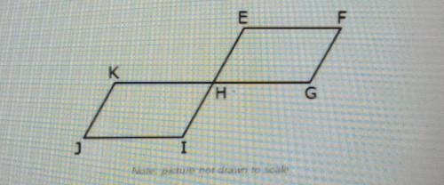 If the measure of angle IHK is 60° and x is the measure of angle GHI, which equation can be used to