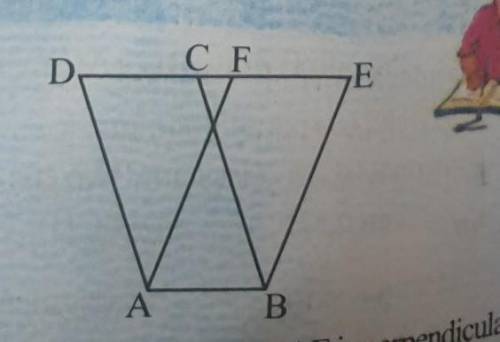 1. The area of parallelogram ABCD is 36 cm².

Calculate the height of parallelogram ABEFif AB=4.2