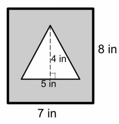 A model of a roadside sing is shown with its dimensions in the diagram below.

Which measurement i