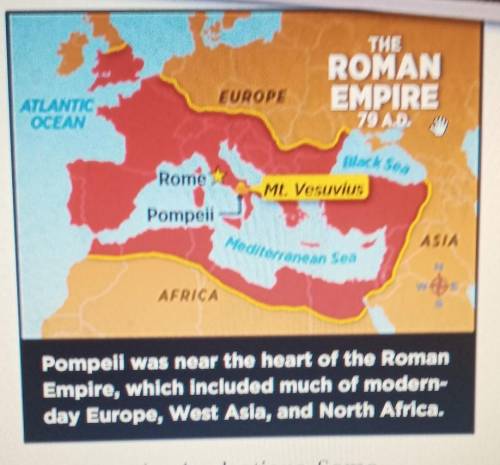 The main purpose of the map on page 5 is to show ___.

A. the size of the Roman EmpireB. the bigge
