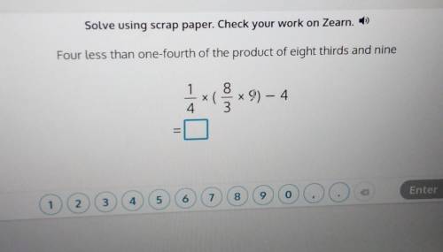 Plz if I don't get this right I have to start over btw this is zearn ​