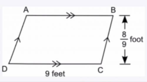Part B: How can you decompose this parallelogram into two triangles? If this parallelogram was deco