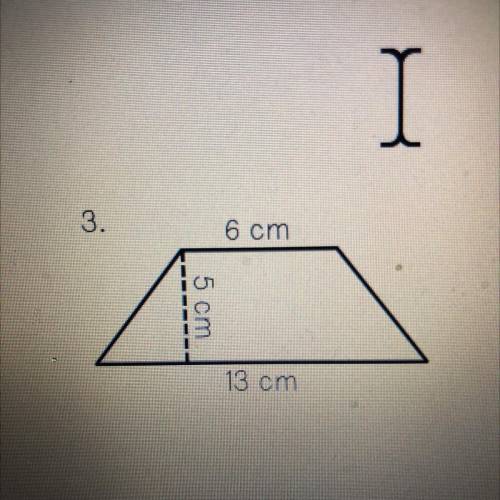 Calculate the area of the shapes below . (I need help fast)