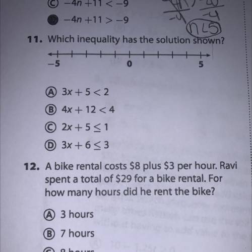 solve number 11 pls. 20 points will be given