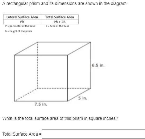HELP HELP HELP HELP PLZ I AM FAILING I GOT THIS QUESTION INCORRECT PLZ!!! A rectangular prism and i