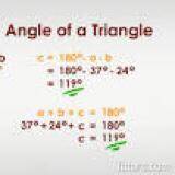 What is the measure of the missing triangle ​