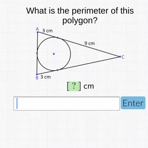 What is the perimeter of this polygon? Someone please help will mark brainliest