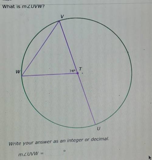 Please solve for M<UVW​