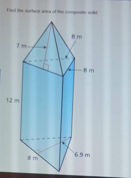 Find the surface area of the composite solid. PLEASE HELP!!​
