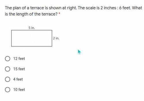 What is the length of the terrace?