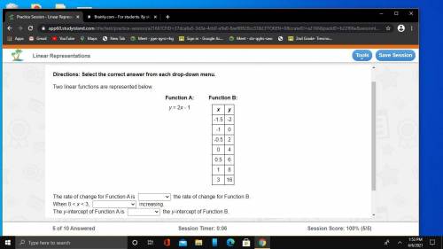 PLZZ HELP ASAP

the question is in the pic below, so plzzz help. Two linear funtion are listed bel