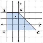 Find the areas of the trapezoids