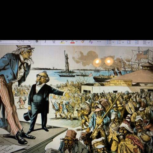 In this 1891 cartoon, the man in the suit tells Uncle Sam that he can get rid of anarchy, crime,