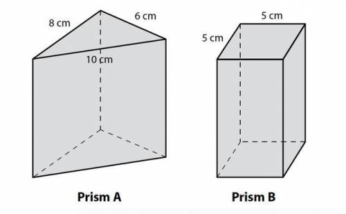 If the height of each prism is 10 cm, what is the surface area of the rectangular prism?

Surface