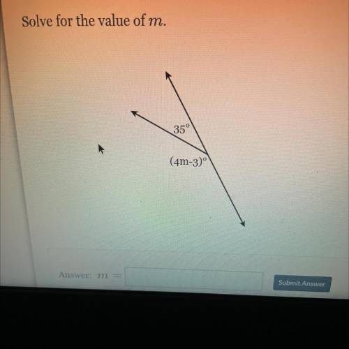Solve for the value of M