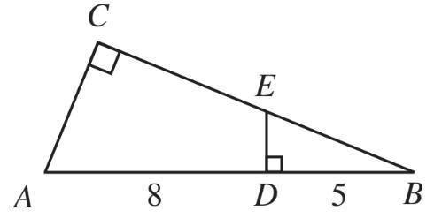 In the figure shown below, if BC=12, then EB=

a.13
b.15/2
c.79/12
d.65/12
e.25/12