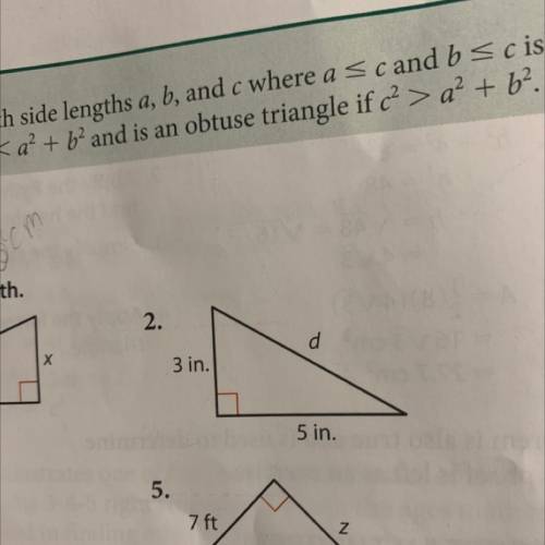 Help with number 2 please find the missing length