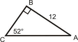 Determine the measure of side AC. Round to the nearest tenth. And. Determine the measure of side BC