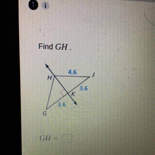 Find GH. What does GH equal?