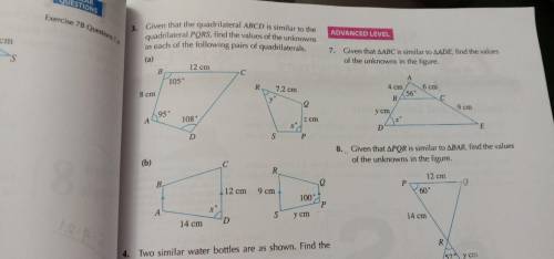 Guys, pls help me sort out how to solve this geometry questions but however i do have answers but d