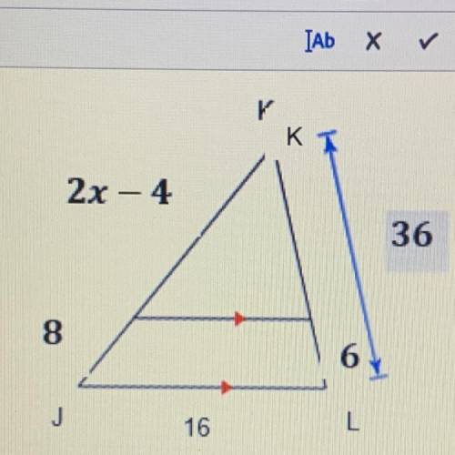 4JKL used to triangle personality theorem to solve for X￼￼ after yourself ask what is the perimeter