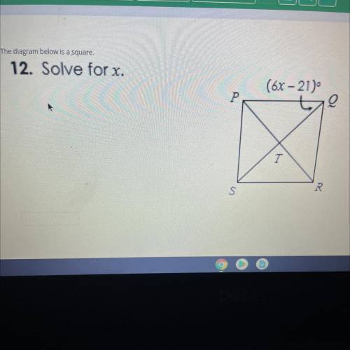 Solve for x. 
please help real quick