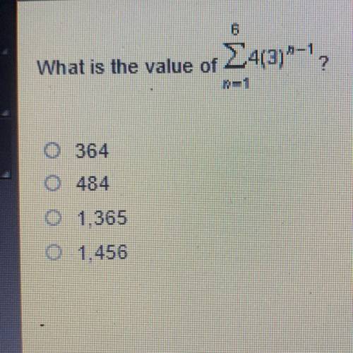 What is the value of 6
364
484
1.365
1.456