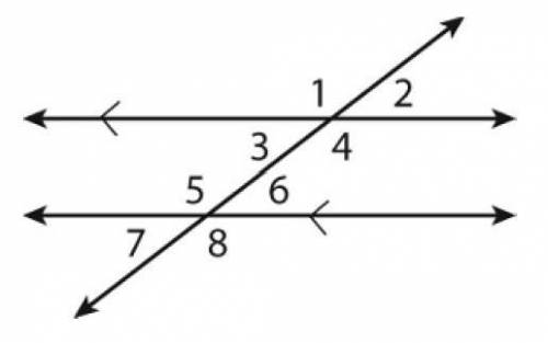 Select all of the angles that are congruent to \angle 5.