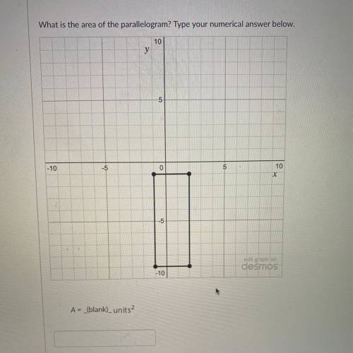 Please help!! area of parallelogram