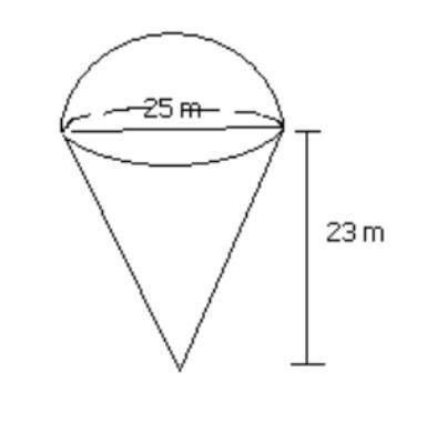 How do i find the surface area and volume of this shape?
