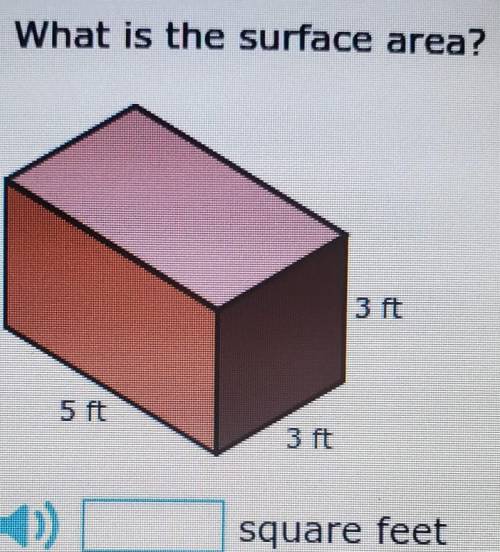 What is the surface area? 4 mm. 4 mm

4 mm​