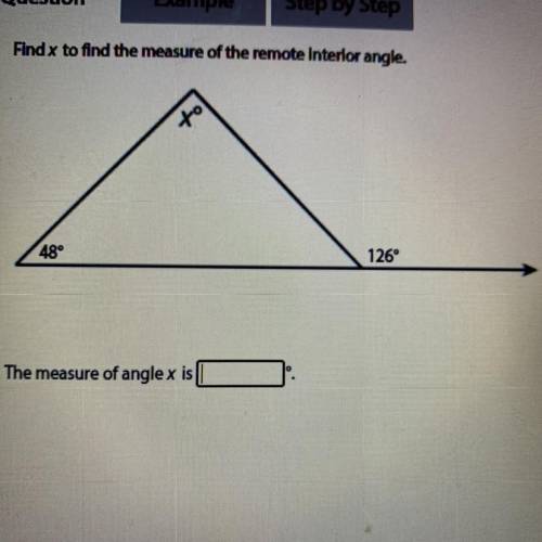 Find w to find the measure of the exterior angle