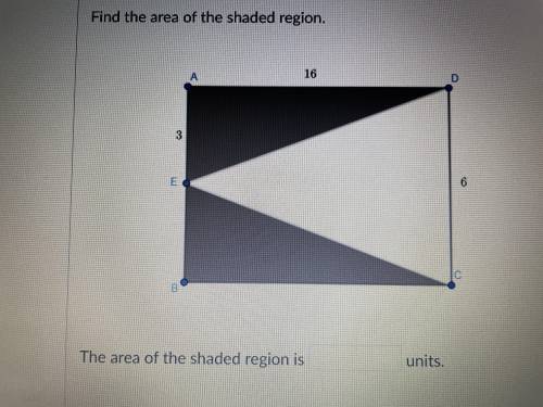 Help pls!!!

find the area of the shaded region. 
pls don’t send those links i don’t trust those.