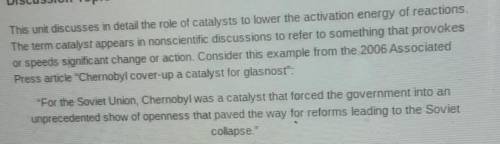 Discuss how the scientific term has made its way into common usage. Does the term catalyst carry th