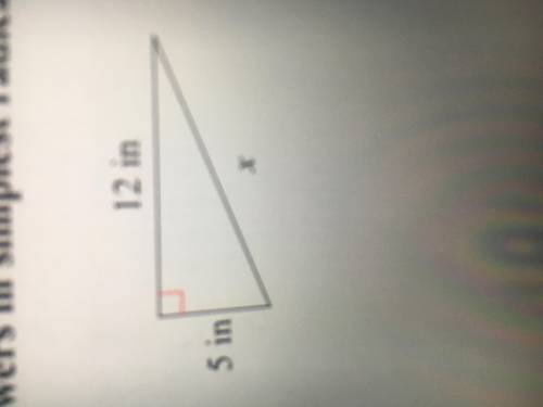 Find the missing side of the angle.
Need help, thank you!!