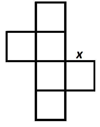 In the image above x=11 cm. Find the surface area of the figure.
