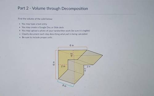 Need help finding volume of this prism​