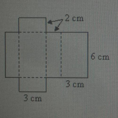 A net of a rectangular prism and is dimensions are shown in the diagram .

What is the total surfa