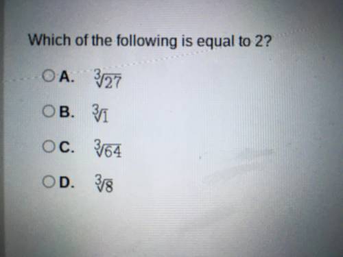Which of the following is equal to 2?