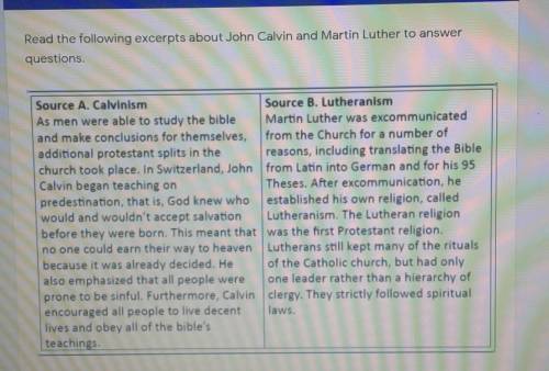 Based on this information can conclude that:

A. translating the bible into German made the text m