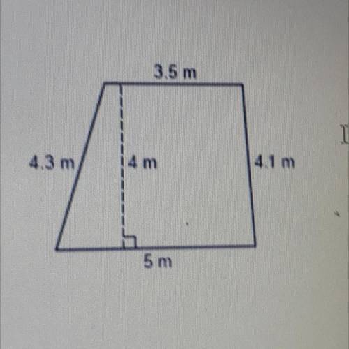 Can someone please help me find the perimeter of the trapezoid.
