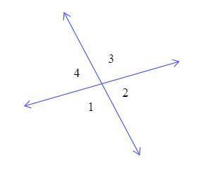 Find the angle of 1 and 3