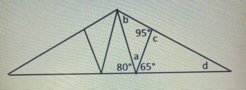 Can someone help me find the missing angles for A B C D