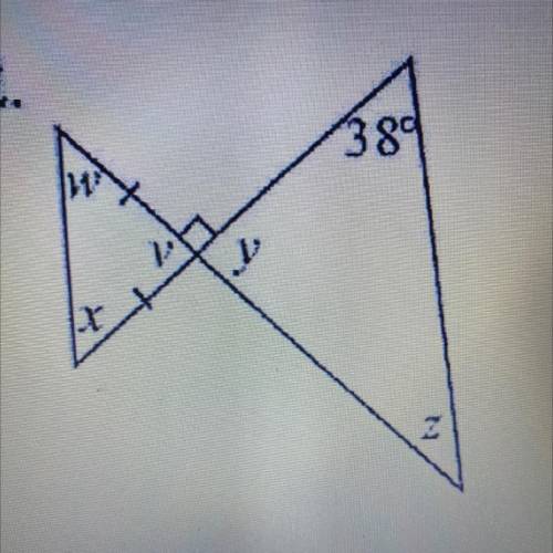 The question says find the missing angles HELPP