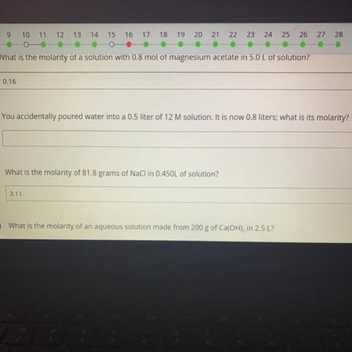 I need help what is the answer for the question that doesn’t have anything written for