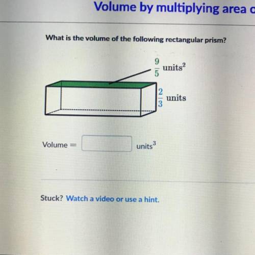 Can someone help me find the volume:):)