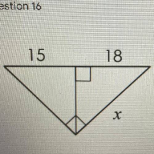 Solve for X (Geometry)
