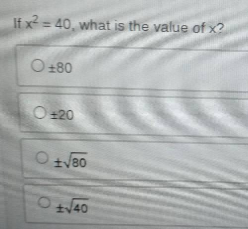 What is the value of X?​
