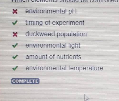 Here's a hypothesis for the duckweed experiment: if duckweed is grown at pH 5, then it will grow a